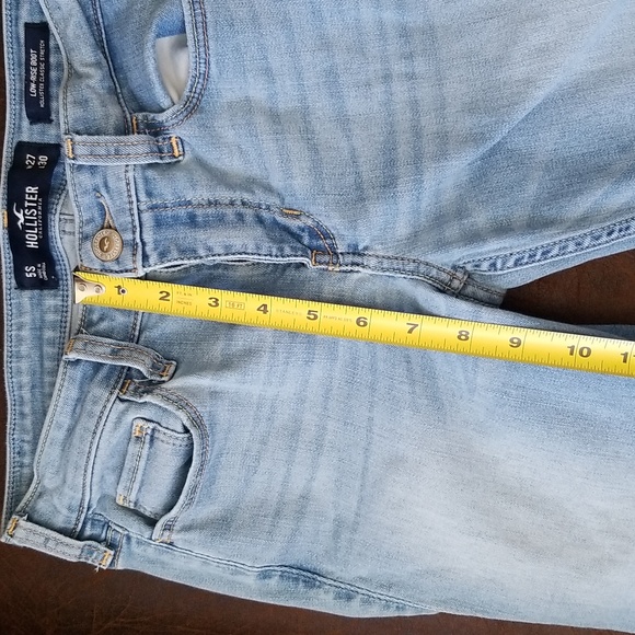 #L - 26W27.5L Hollister Low-rise Boot Classic Stretch Jeans Sz5S - Picture 4 of 12